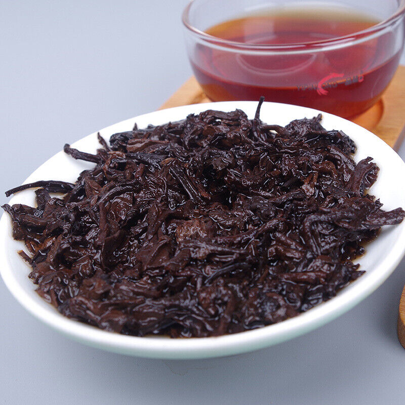 Tongqinghao Pu'er Tea Chinese Black Tea High Quality Pu-Erh Ripe Tea Cake 357g
