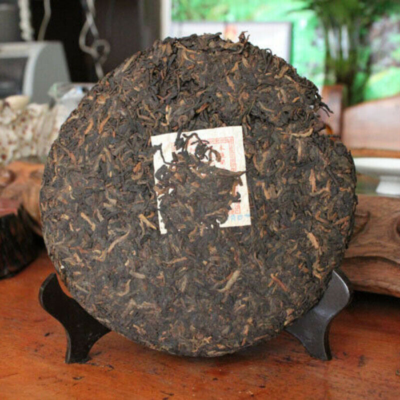 Healthy Black Tea Premium Yunnan Pu-Erh Ripe Tea Cake Old Pu'er Tea 357g Secondary image