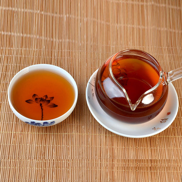 Premium Puer Cooked Tea Cake  Chinese Yunnan Ripe Pu-erh for Collection 357g