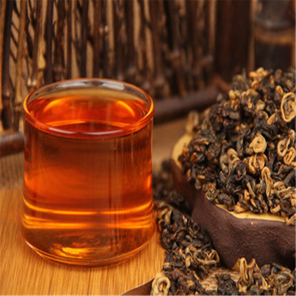 Curled(1 Bud 1 Leaf ) *200 Grams Natural Dian HongHealth Drink Yunnan Black Tea