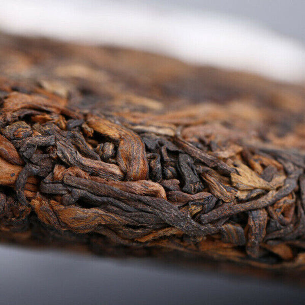 Haiwan Giant Pu-erh Tea Cake Ripe Puer Black Aged Pu Er Ba Wang Cha Beeng 500g