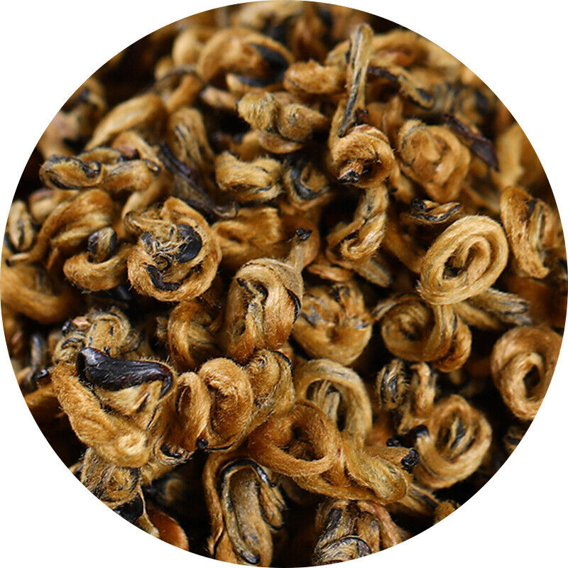 Crested Early Spring Honey Rhyme Gold Screw China Kunming Dianhong Tea Black Tea Main image
