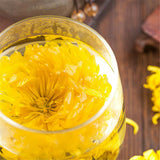 Dry Herbal Health Tea Organic Yellow Chrysanthemum Tea Big Flower Scented Tea