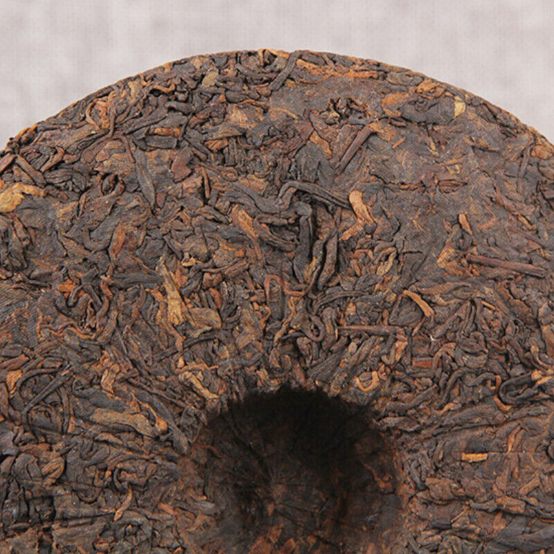 Slimming Red Tea Certified Aged Pu'er Tea Gongting Chen Yun Cooked Tea 357g
