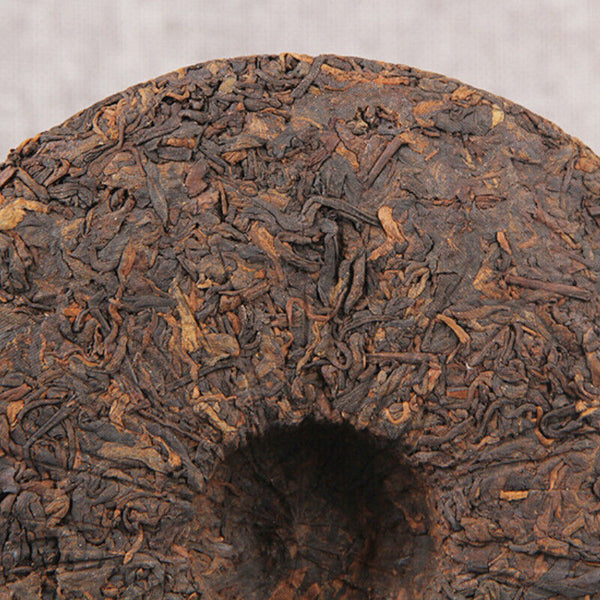 Slimming Red Tea Certified Aged Pu'er Tea Gongting Chen Yun Cooked Tea 357g