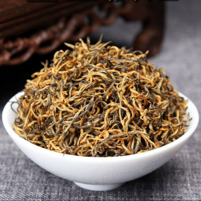 OrganicDianhong Golden Buds JIN SI Dian Hong Gold Yunnan Black Tea 250g