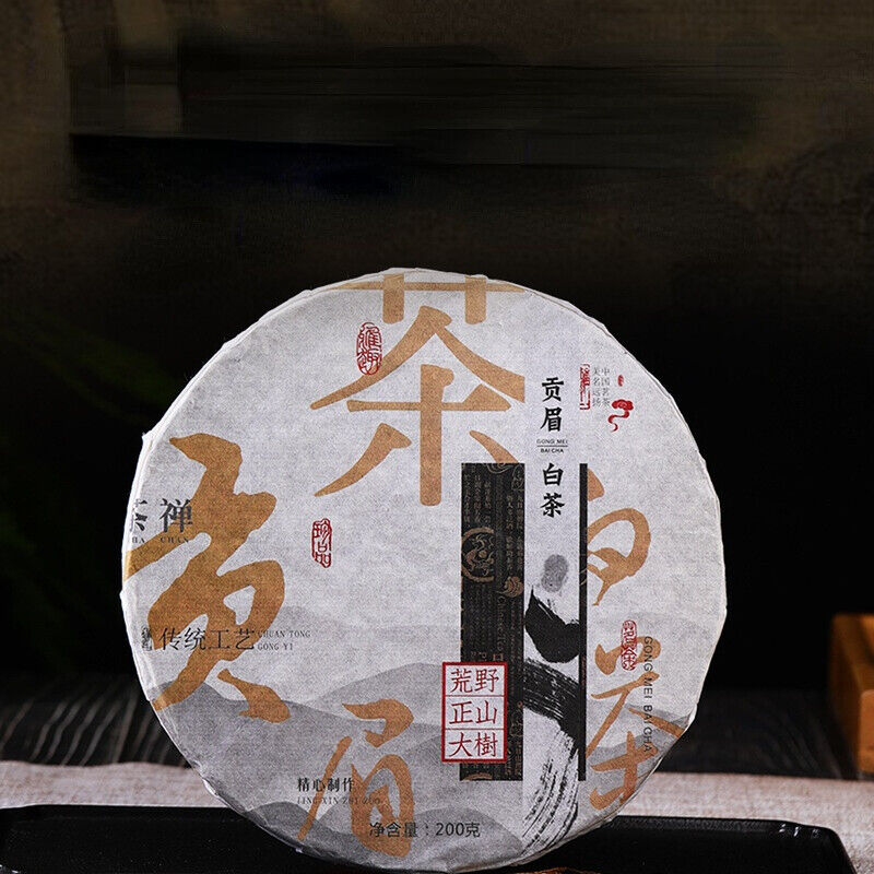 200g Big Leaf Weight Loss Healthy Drink White Tea Cake Top Yunnan Old White Tea Secondary image
