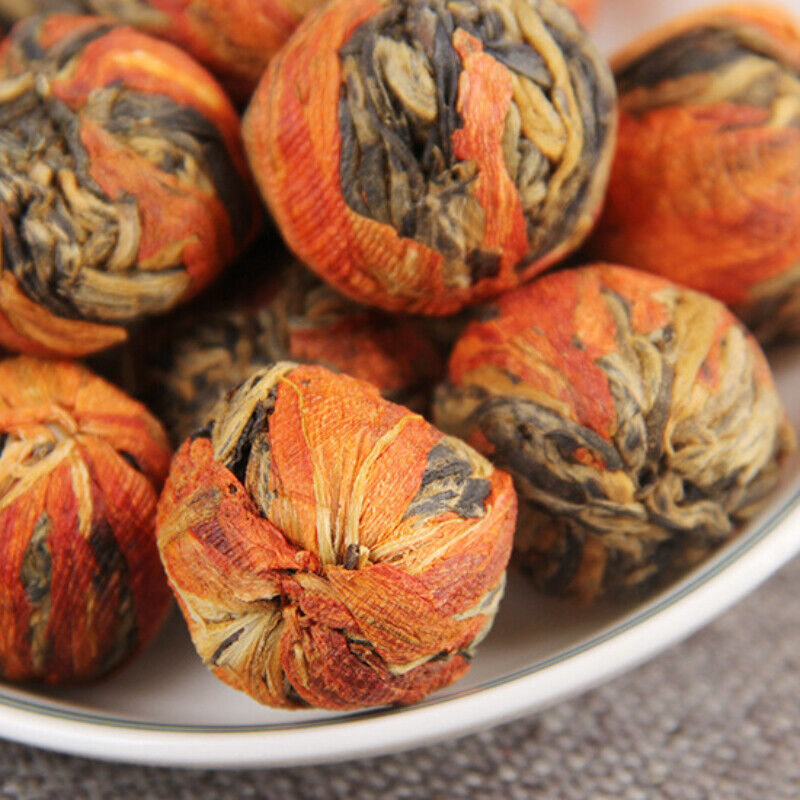 Yunnan Dian Hong Tea Premium Lily Dragon Ball Black Tea Chinese Kung Fu Tea 500g