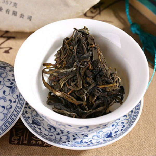 TemuTea 357g Yunnan Raw Pu-erh Tea Cake Green Tea Menghai Puer Tea Chinese Sheng Cha