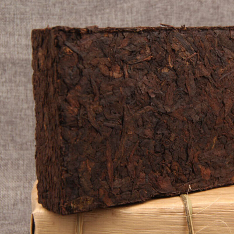 Bamboo Shell Old Pu'er Tea Brick Yunnan Ancient Tree Big Leaf Pu-erh Tea 1000g