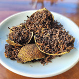 Pu'er Cooked Tea Black Tea Xinhui Small Green Oranges Tangerine Peel 500g