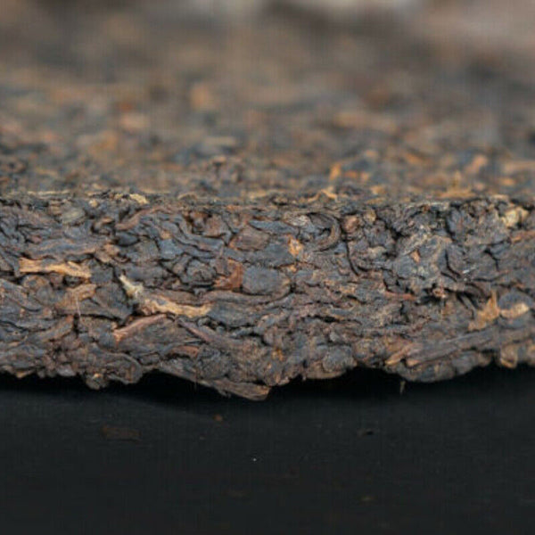 Ripe Pu-erh Tea Big Snow Shang Pin Golden Ribbon Yunnan Xiaguan Puer 357g