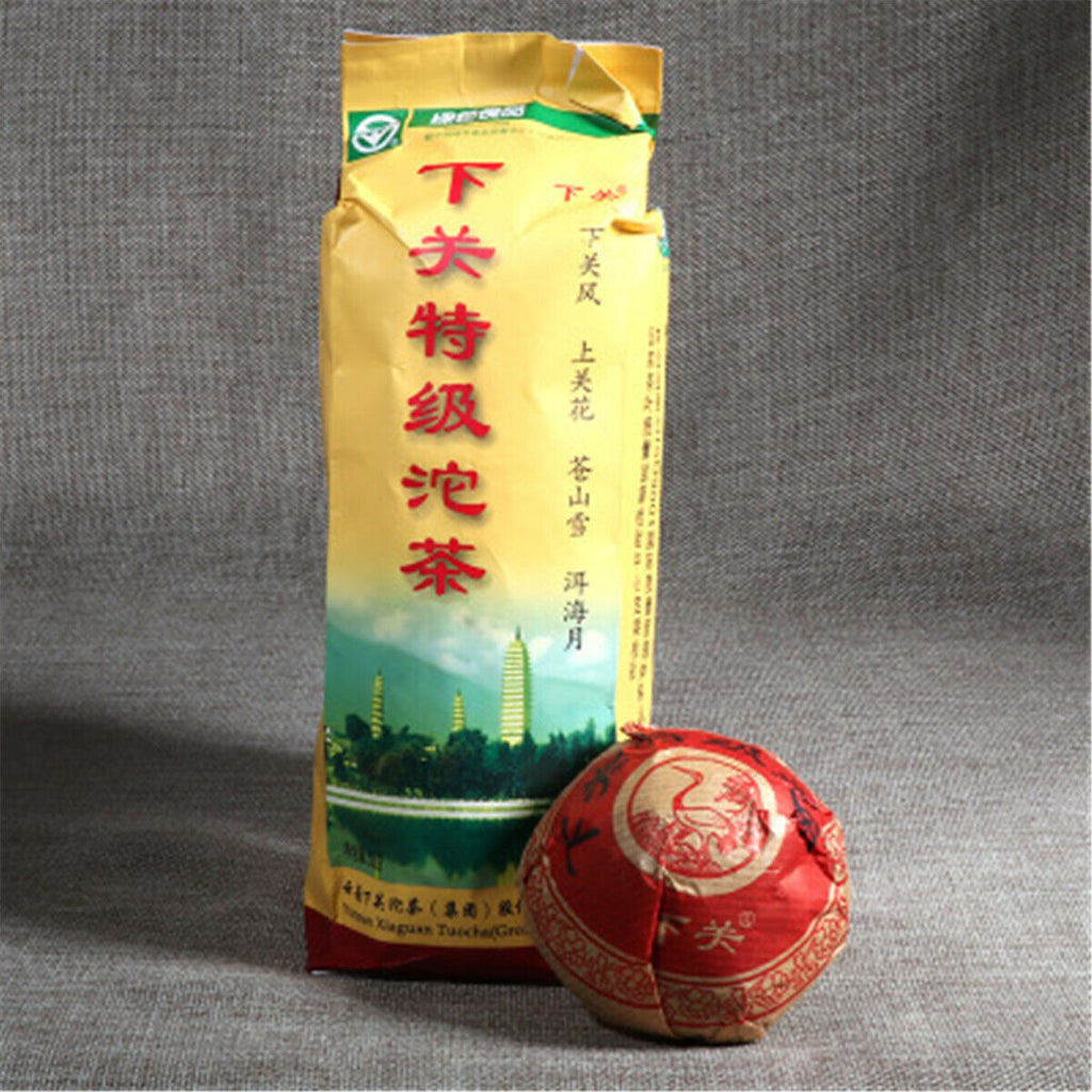 Old Puerh Tea Puer Tea Pu-erh Tea Xiaguan Green Tea "Te Ji Tuo Cha" Cha Tea 100g