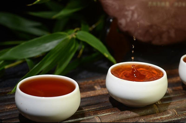 TemuTea 357g Great Original Pu-erh Tea Cooked Tea Cake Ripe Tea Shu Pu'er Tea HelloYoung
