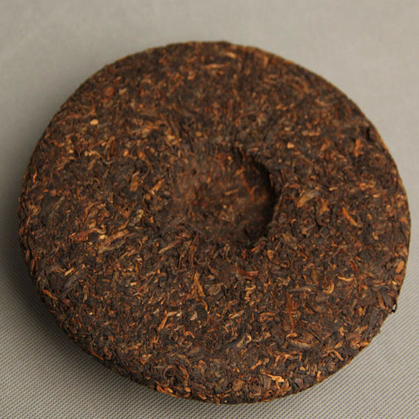 Cooked Puerh Tea Cake Full Fermented Banzhang Golden Bud Ripe Shu Puer Tea 357g