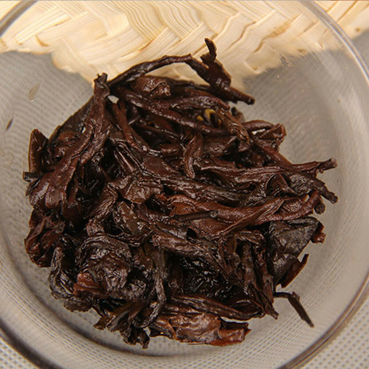 Ripe Puerh Tea Loose Tea Ancient Tree Bamboo Basket Packing Spring Puer Tea 800g