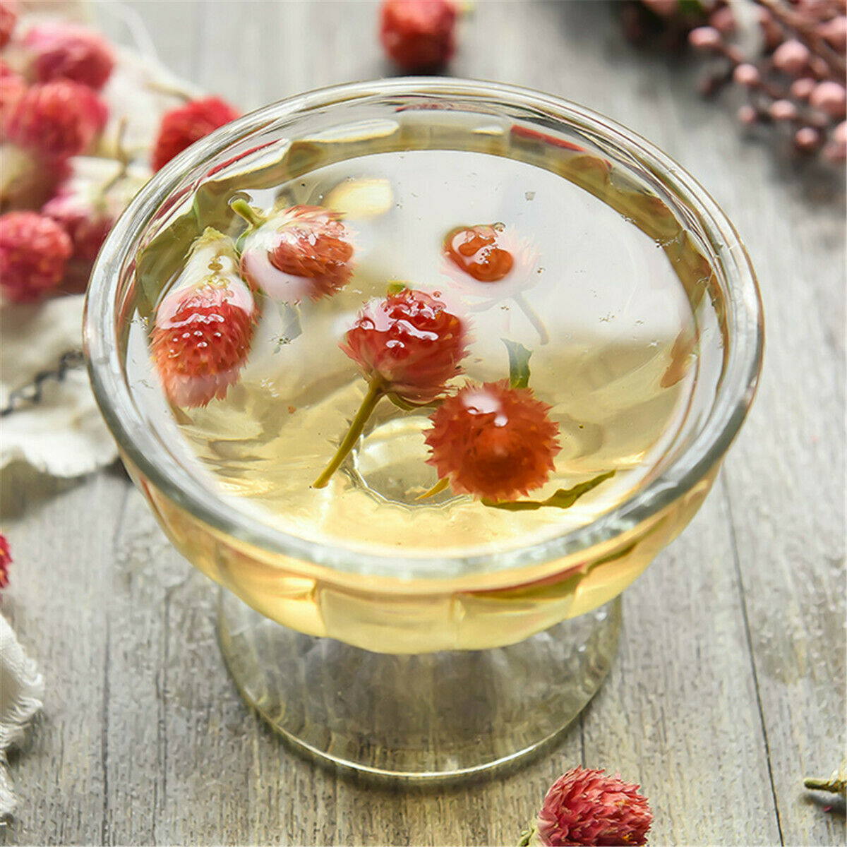 Herbal Tea Qian Ri Hong Flowers Tea Pure Natural Bulk of Hongqiao Plum Blossom