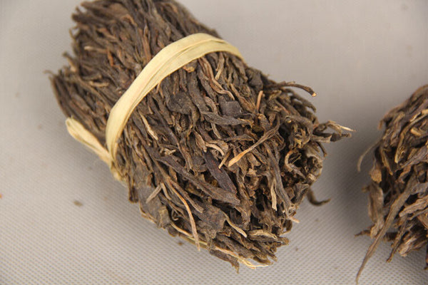Puerh Raw Tea Premium Big Leaf Fermented Tea Natural Yunnan Bazi Bulk Pu-Erh Tea