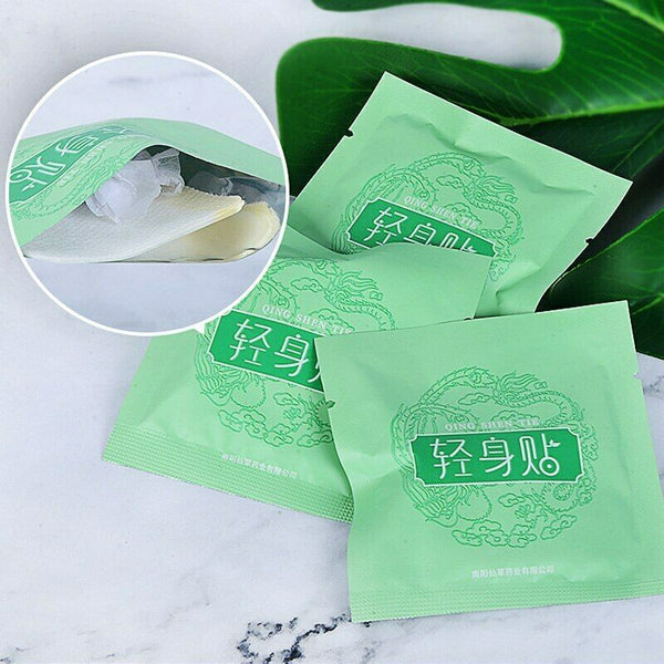 Miao Ai Tang Ai Cao Qing Shen Tie Xiao Man Yao Tie妙艾堂艾草轻身贴小蛮腰贴艾草艾绒懒人大肚艾脐贴