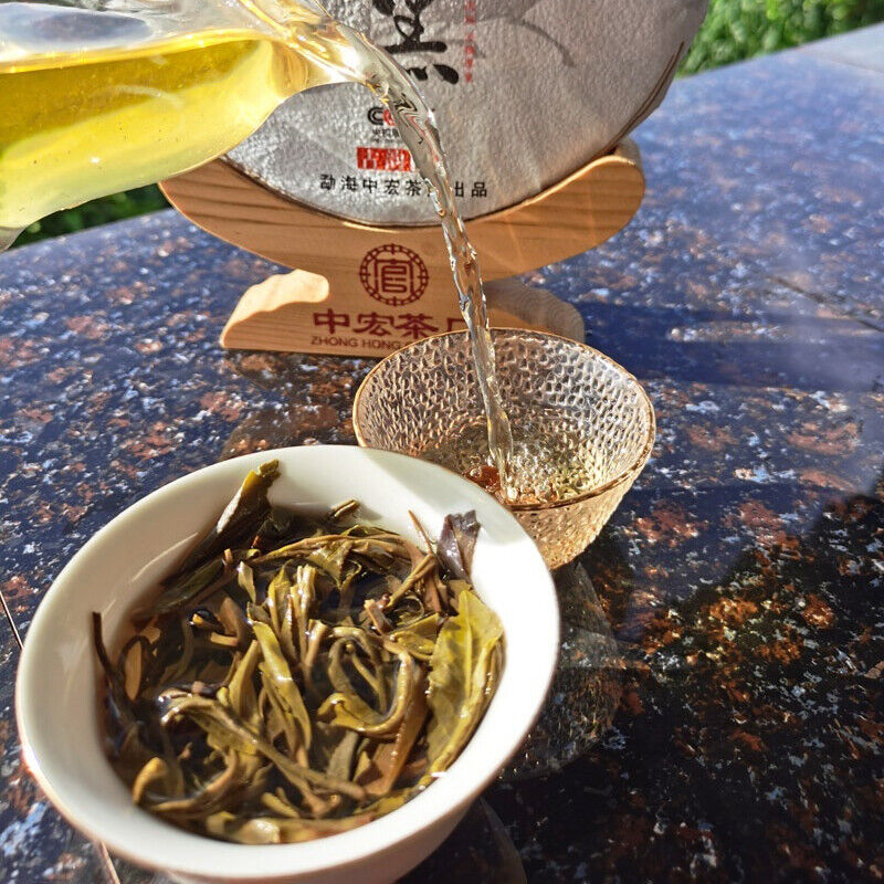 Chinese Zhonghong Yin Ma Hei Ancient Tree Pu'er Tea High Quality Tea 357g
