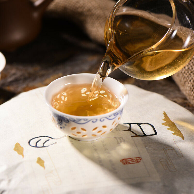 Yunnan Pu'er Tea Moonlight White Puerh Tea Green Tea Big Bud Puerh Tea Cake 357g