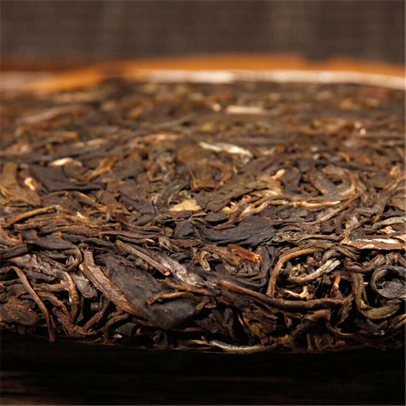 Organic Green Food China Yunnan Puerh Tea Cake Cha Puer Menghai Sheng Tea 357g