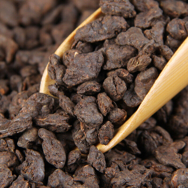 Cooked Glutinous Rice Fragrant Tea Stone Top Yunnan Ancient Tree Pu-Erh Tea 100g
