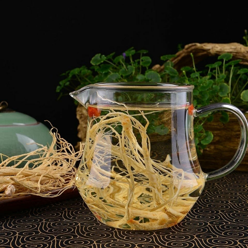 Ren Sen Xu Natural Ginseng Roots Naturally Dried Ginseng Healthy Herbal Tea 250g Main image