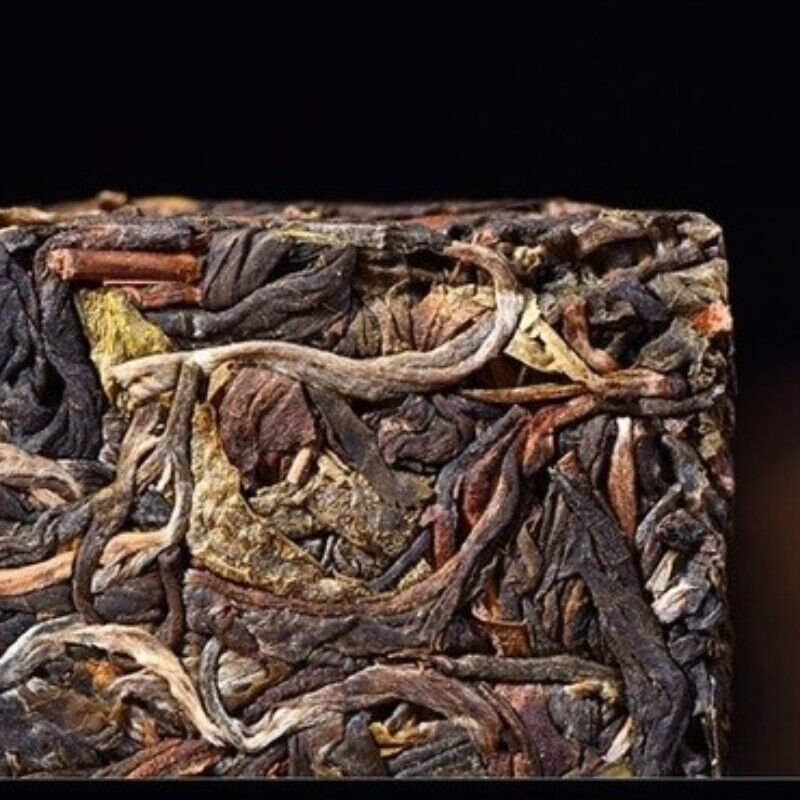 Natural Menghai Big Leaf Pu'er Tea Yunnan Green Tea Pu-Erh Cha Tea Bricks 1000g