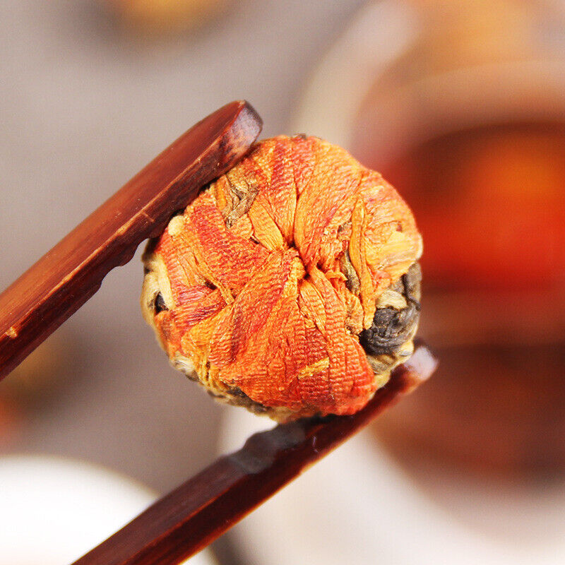 Yunnan Dian Hong Tea Premium Lily Dragon Ball Black Tea Chinese Kung Fu Tea 500g