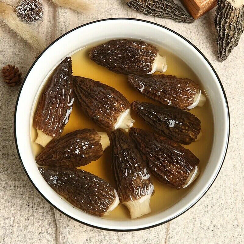 羊肚菌High Quality MOREL-DRIED-MUSHROOMS Natural Chinese Specialty Original 50g