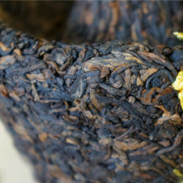 Big Snowy Mountain Xiaguan Mushroom Shape Aged Pu-erh Tea Cooked Ripe Puer 250g