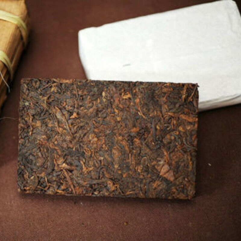 PU'ER Tea Lao Man E Pu-erh Tea Brick Ripe Puer Ancient Tree Pu'er Tea 500g Secondary image