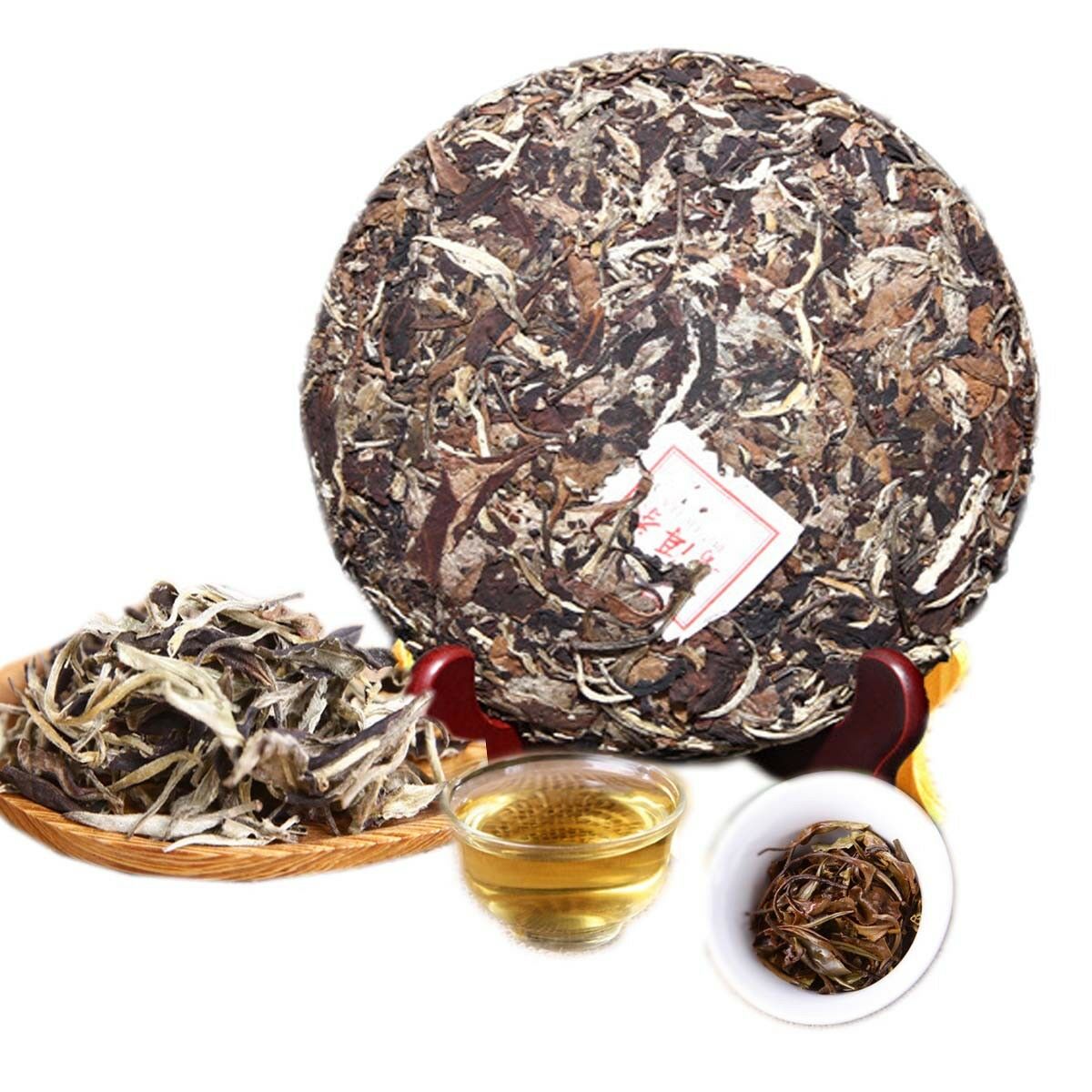 357g New Yunnan Raw Puerh Tea Moonlight White Yueguangbai Beauty Pu'er Tea Cake