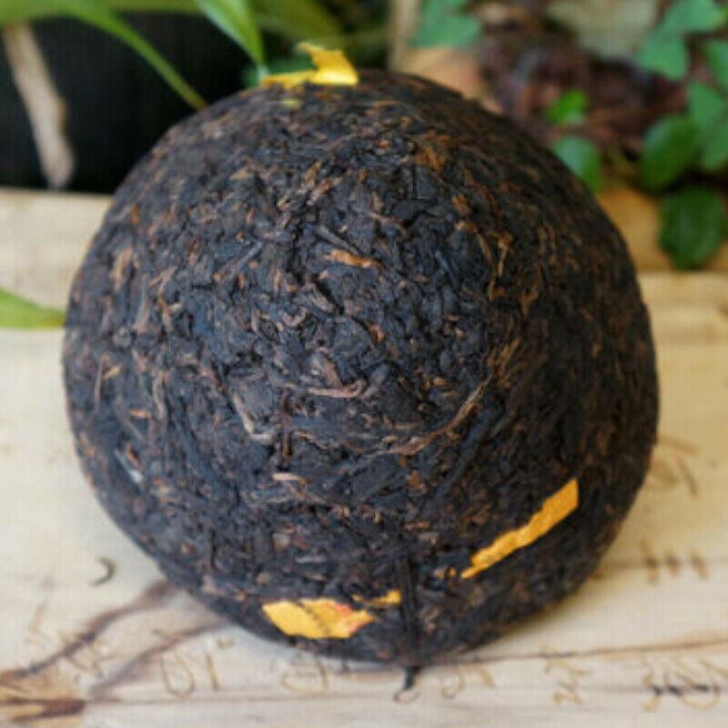Big Snowy Mountain Xiaguan Mushroom Shape Aged Pu-erh Tea Cooked Ripe Puer 250g