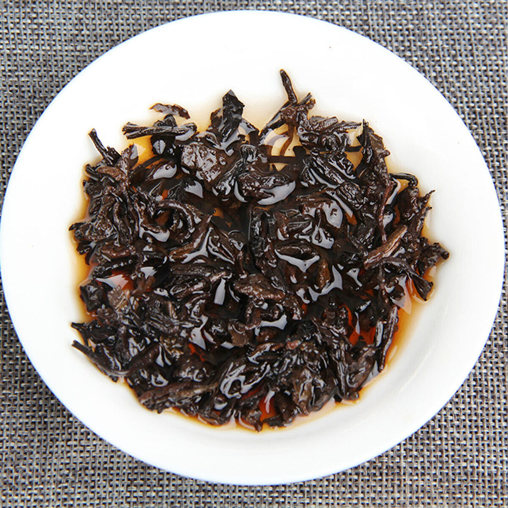 Ripe Black Tea Spring Sea Brown Mountain Palace Puerh tea Cooked Tea Cake 357g