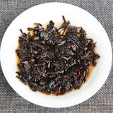 Ripe Black Tea Spring Sea Brown Mountain Palace Puerh tea Cooked Tea Cake 357g