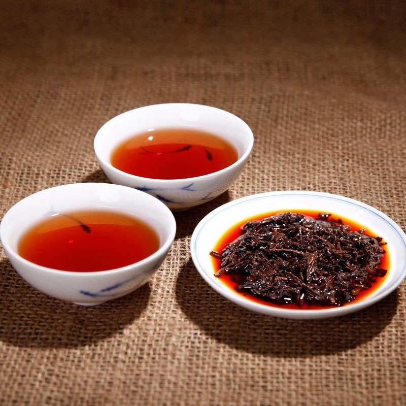 Black Puer Tea China Bulk Loose Leaf Ripened Puerh Tea Cooked Pu-erh Tea Yunnan Main image