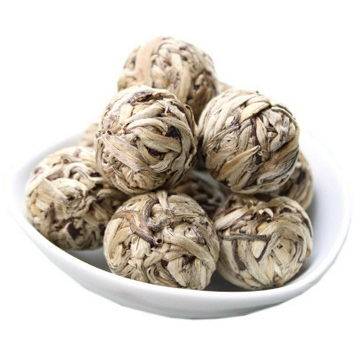 100% White Ball Shaped Silver Needle White Tea Handmade White Tea Compressed Tea Main image