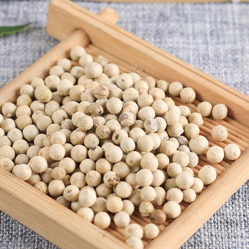 Chinese Herbs Cooking Materials Baihujiaoli White Pepper 250g/500g 白胡椒粒