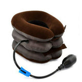 Shou Dong Chong Qi Jing Zui Qian Yin Qi San Ceng手动充气颈椎牵引器三层拉伸颈托