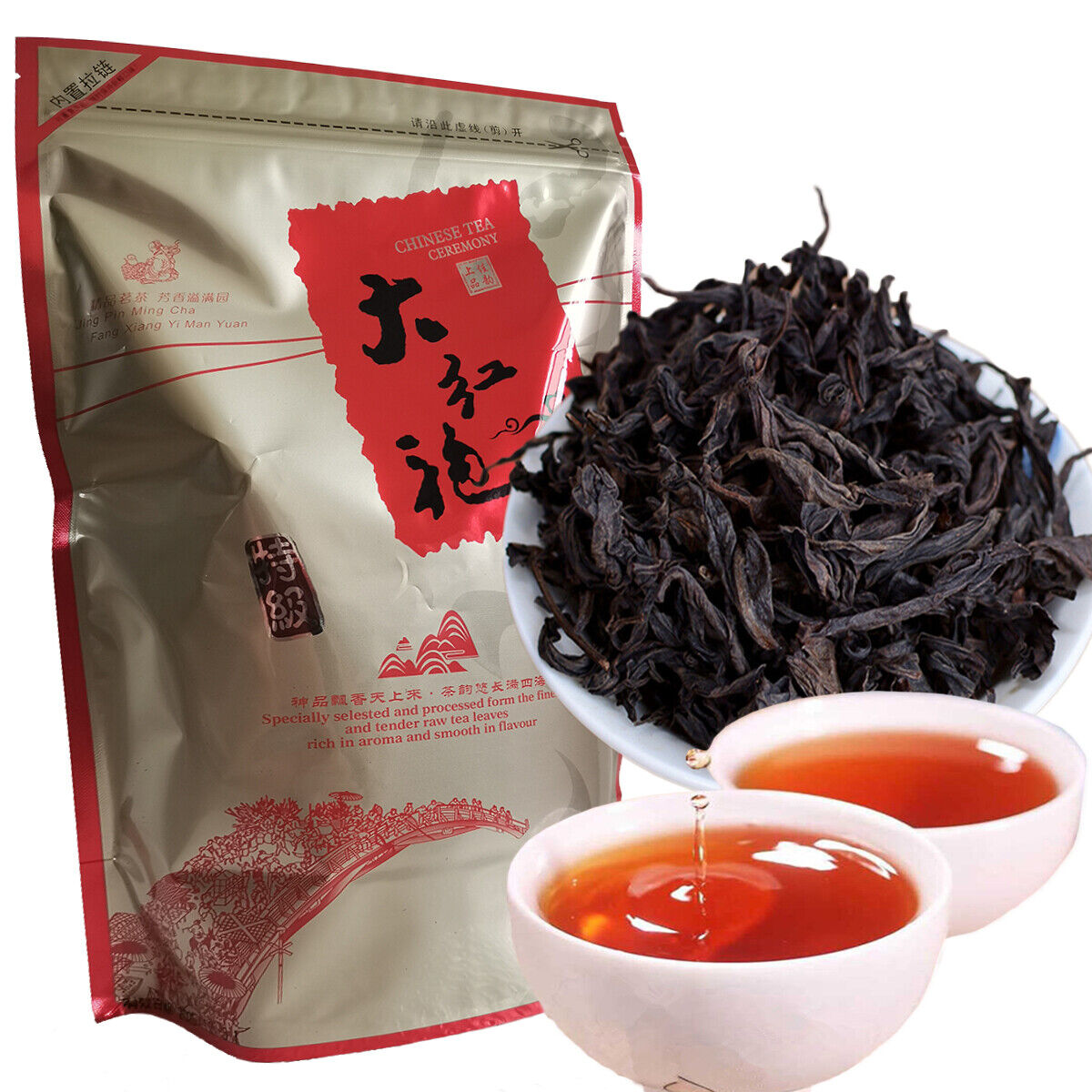 Big Red Robe Slimming Black Tea Dahongpao Tea Da Hong Pao Tea Oolong Tea 250g 红茶 Secondary image
