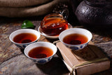 250g Pu Er Tea Cooked Old Pu'er Tea Brick Brown Fragrant Brick Menghai Pu-erh Tea