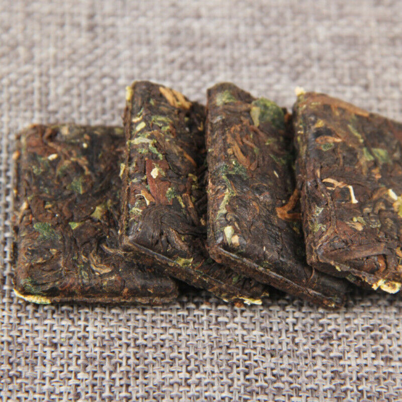 Glutinous Fragrant Pu-Erh Ripe Tea Top-Grade Small Square Pu-erh Tea Brick 500g Main image