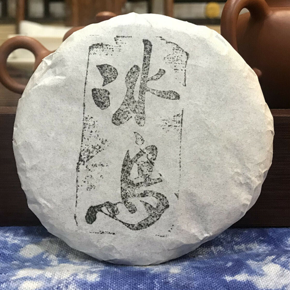 Premium Raw Puer Tea Cake Bing Dao Sheng Pu-erh Healthy Care Chinese Yunnan 100g Secondary image