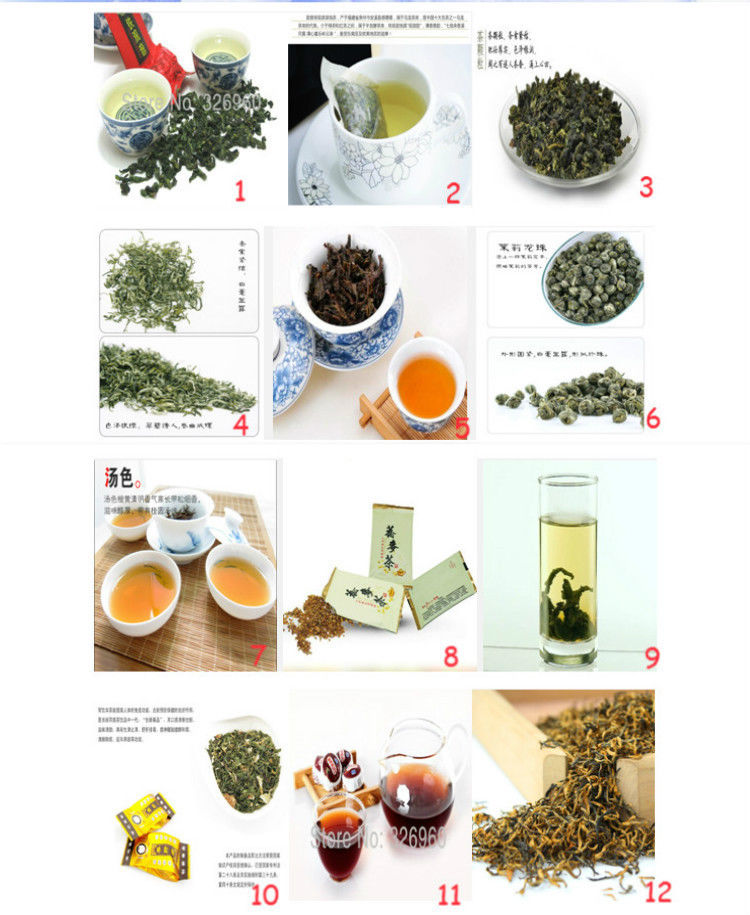 TemuTea 24 Bags Chinese Tieguanyin Tea Oolong Tea Black Tea Green Tea Puer Tea Herbal Tea New Tea