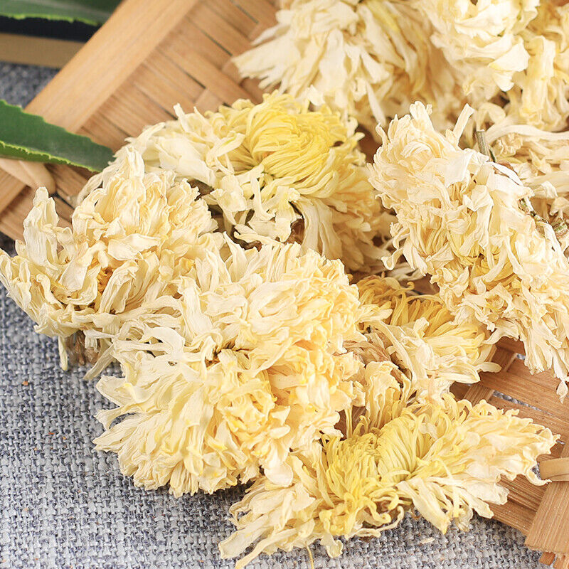 Organic Healthy Herbal Tea Featured White Chrysanthemum 250g /500g 白菊花 Main image
