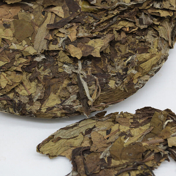 Organic Shoumei Green Tea Floral Fragrance Tea Fuding White Tea Cake 300g