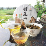 Organic Pu'er Spring Tea Zhonghongying KunLu Mountain Tea Ancient Tree Tea 357g
