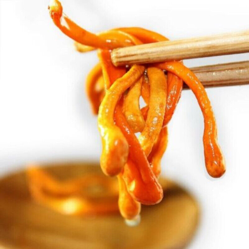 China Herbal Cordyceps Flower Ecology Cordyceps Militaris/Chong Cao Hua 50g-500g